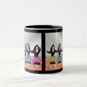 Nun Ballerina Gifts Tweekleurige Koffiemok (Center)