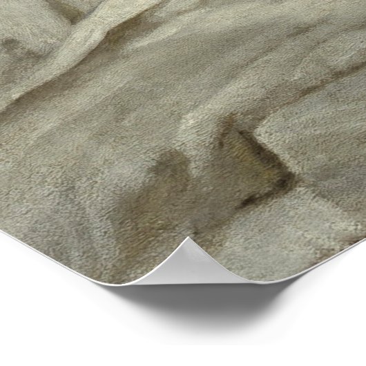 Nun Bgloing a Roze Bubble Poster (Hoek)