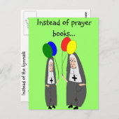 Nun Birthday Gifts Briefkaart (Voorkant / Achterkant)