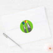 Nun Birthday Gifts Ronde Sticker (Envelop)