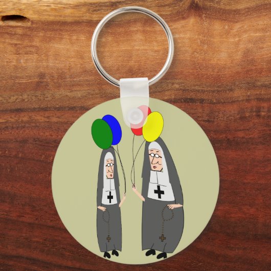 Nun Birthday Gifts Sleutelhanger (Voorkant)