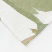 Nun Custom Name 75th Anniversary Pink Rose Fleece Deken (Hoek)