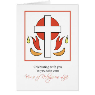 Nun die eerste stemmen neemt in het religieuze lev