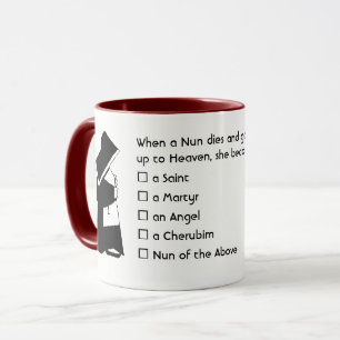 Nun Fun - schone humor, Nun Heaven Joke Mok