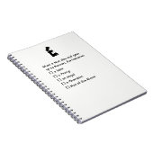 Nun Fun - schone humor, Nun Heaven Joke Notitieboek (Rechterzijde)