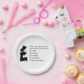 Nun Fun - schone humor, Nun Heaven Joke Papieren Bordje (Feest)