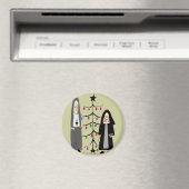 Nun Gifts "Decorating the KerstTree" Magneet (Insitu (Vaatwasser))