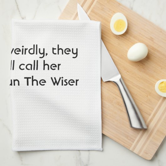 Nun grapje - schone humor, katholieke vlinder theedoek (Quarter Fold)