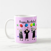 Nun Happy Birthday-kaarten & cadeautjes Koffiemok (Links)