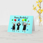 Nun Happy Birthday Kaarten & Gifts (Gele Bloem)