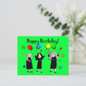 Nun Happy Birthday Kaarten & Gifts (Staand voorkant)