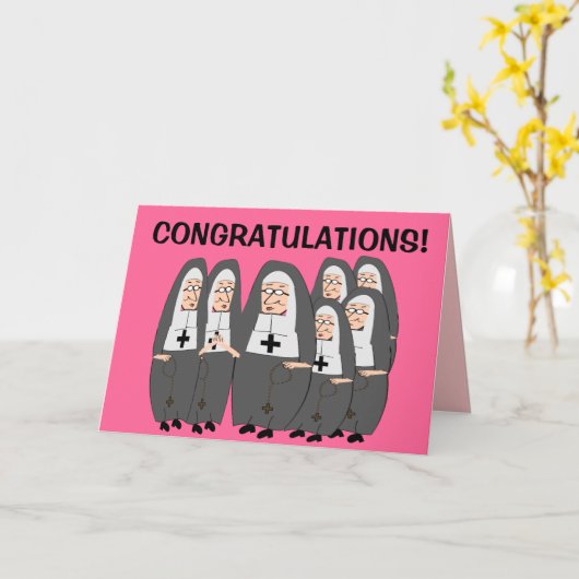 Nun Jubilee Kaarten (Gele Bloem)