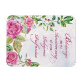 Nun Jubileum van de godsdienstige hoogterij Roses Magneet (Horizontaal)