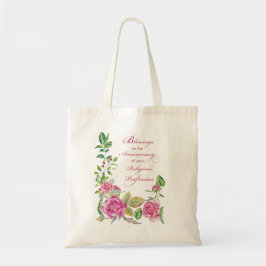 Nun Jubileum van de godsdienstige hoogterij Roses Tote Bag