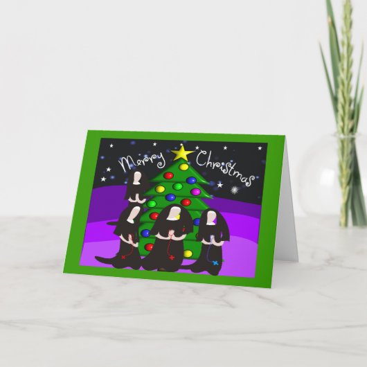 Nun-kerstKaarten en -cadeautjes Feestdagen Kaart (Voorkant)