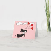 Nun Notecards Blank in Soaring Nun Kaart (Voorkant)