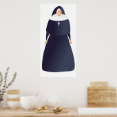 Nun Poster (Keuken)