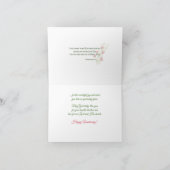 Nun Religieuze Jubilee 20e Jubileum Waterverf Kaart (Binnen)