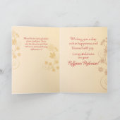 Nun Religieuze Professie Gefeliciteerd Flowers Kaart (Binnen)