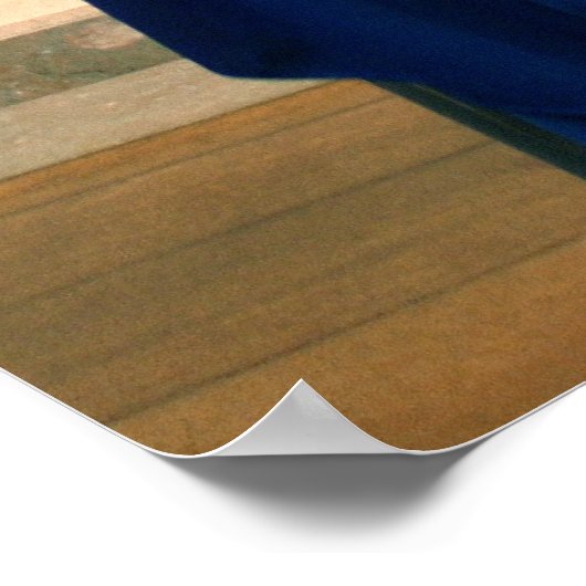 Nun, schilderen, nationale galerij van kunst poster (Hoek)