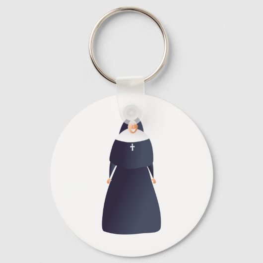 Nun Sleutelhanger (Voorkant)