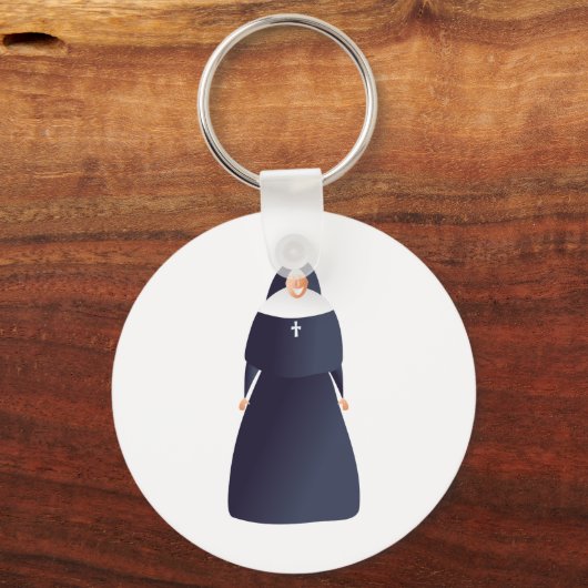 Nun Sleutelhanger (Voorkant)