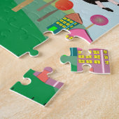 Nun Soaring Puzzle Legpuzzel (Zijkant)