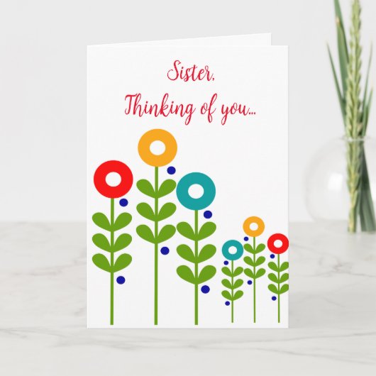 Nun Thinking of You Kaart (Voorkant)