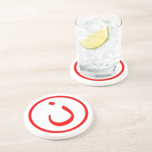 Nûn Zandsteen Onderzetter (Zijkant)