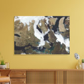 Nunavut, Canada Canvas Afdruk (Insitu (Woonkamer))