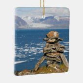 Nunavut, Canada Keramisch Ornament (Rechts)