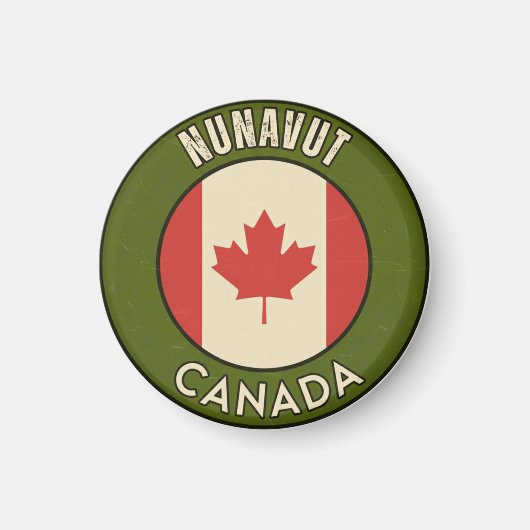 Nunavut Canada Magneet (Voorkant)
