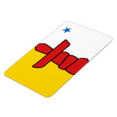 NUNAVUT Flag Magneet (Linkerzijde)