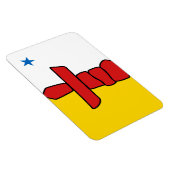 NUNAVUT Flag Magneet (Rechterzijde)
