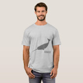 Nunavut Narwhal T-shirt (Voorkant volledig)
