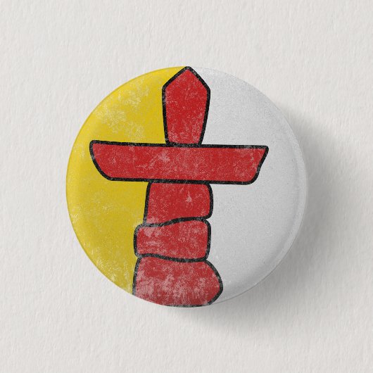 Nunavut Ronde Button 3,2 Cm (Voorkant)
