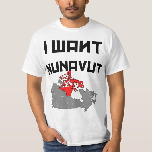 Nunavut T-shirt (Voorkant)