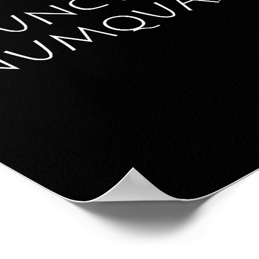 Nunc aut numquam poster (Hoek)