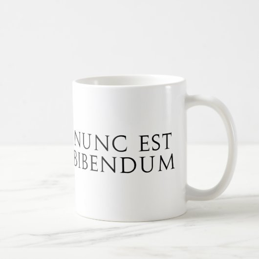 Nunc Est Bibendum Koffiemok (Rechts)