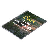 Nunca de des por vencido notitieboek (Linkerzijde)