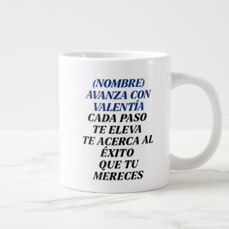 NUNCA TE DETENGAS REGALO PERSONALIZADO(NOMBRE) GROTE KOFFIEKOP