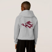 Nunchaku Ninja, Hidden Dragon Boy's Hoodie (Achterkant volledig)