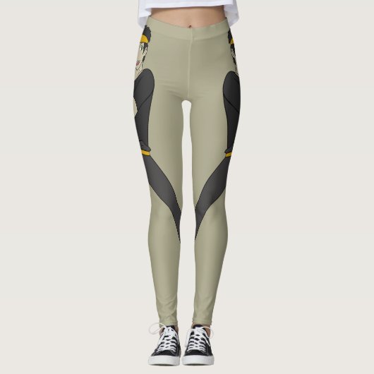 Nunchaku Striker Leggings (Voorkant)