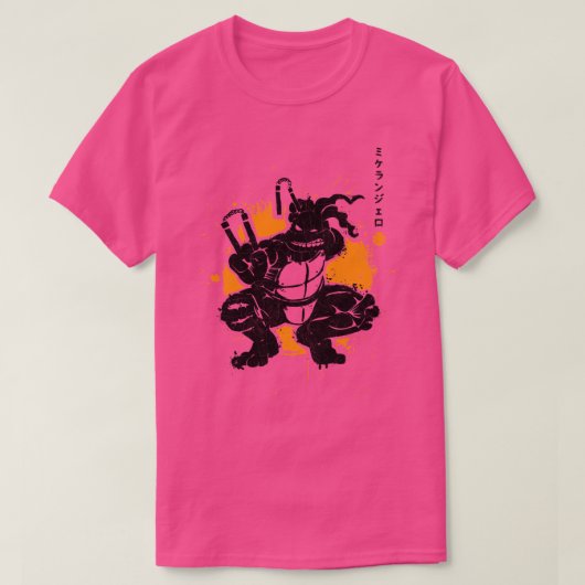 Nunchaku Warrior T-shirt (Design voorkant)
