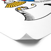 Nunes Family Crest Poster (Hoek)