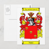 Nunez wapenstilstand briefkaart (Voorkant / Achterkant)