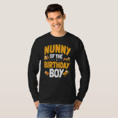 Nunny the Birthday Boy Construction Worker Bday T-shirt (Voorkant volledig)