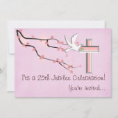 Nuns 25th Jubilee Celebration Invitations Kaart (Voorkant)