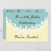 Nuns 50th Jubilee Celebration Invitations Kaart (Voorkant / Achterkant)
