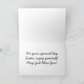 Nuns 50th Jubilee-Floral Design Gifts Kaart (Binnen)